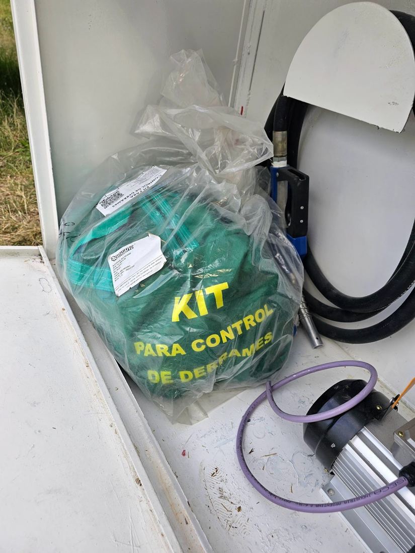 Kit anti-derrame a mano